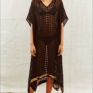 NWT Beach cover up. Hand Made. Embroidery